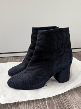 Rag & Bone Navy Suede Boots